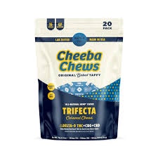 TRIFECTA CARAMEL CHEWS 300MG THC/CBG/CBD 20CT